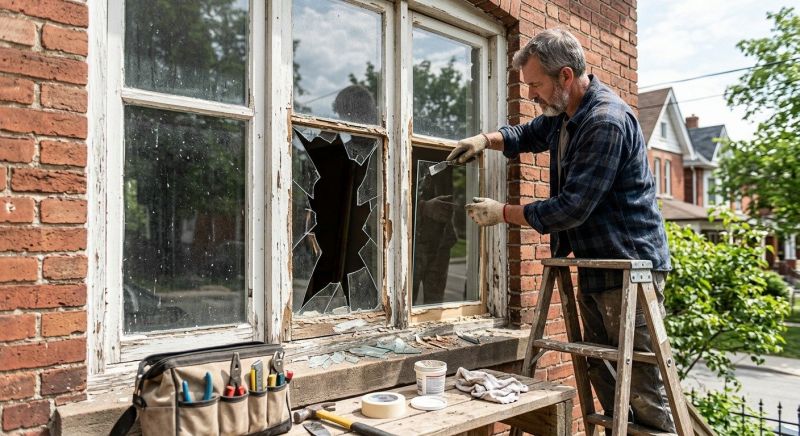 Shower Window Repair in Olathe, KS