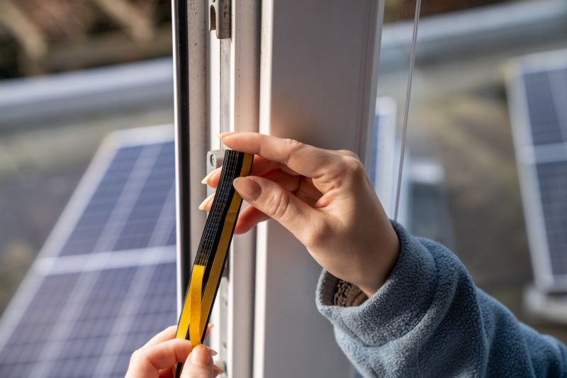 Newly Sealed Window Frame